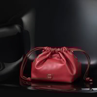 Maria Kırmızı Kadın Deri Omuz Çantası