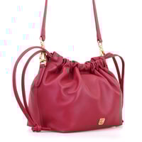 Maria Kırmızı Kadın Deri Omuz Çantası