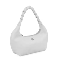 Maritza Beyaz Kadın Deri Omuz Çantası