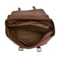 Mateo Kahve Vintage Deri Sırt Çantası