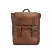 Mateo Kahve Vintage Deri Sırt Çantası