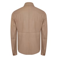 Maynor Erkek Çift Taraflı Deri Gömlek Ceket