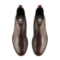 Molira Koyu Kahve Kadın Deri Bot