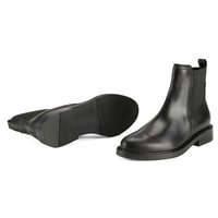 Molira Siyah Kadın Deri Bot