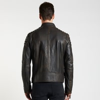 Nancy Vintage Erkek Deri Mont