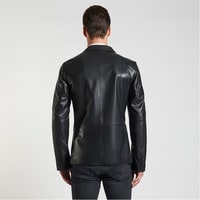 Nestor Erkek Deri Blazer Ceket