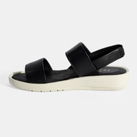 Nicole Siyah Kadın DesaComfort Deri Sandalet