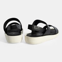 Nicole Siyah Kadın DesaComfort Deri Sandalet