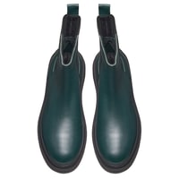 Ninny Haki Kadın Yandan Lastikli Deri Chelsea Bot