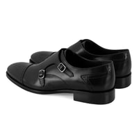 Olian Siyah Klasik Erkek Deri Ayakkabı