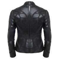 Origa Kadın Yaprak Panelli Deri Ceket