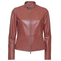 Paride Mor Kadın Deri Ceket