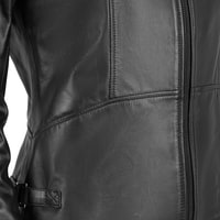 Paride Siyah Kadın Deri Ceket