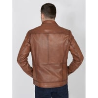 Patric Erkek Deri Gömlek Yakalı Ceket