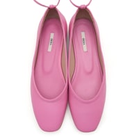 Pembe Basilo Kadın Deri Babet