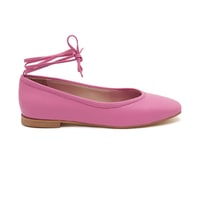 Pembe Basilo Kadın Deri Babet