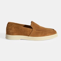 Peraleda Taba Erkek Slip-On Süet Loafer