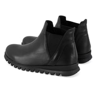 Phoebe Siyah Kadın DesaComfort Lastikli Deri Bot