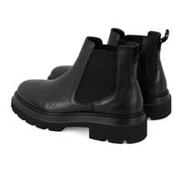 Pietsa Siyah Erkek Lastikli Deri Chelsea Bot
