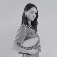 Plante Siyah Kadın Monogram Omuz Çantası