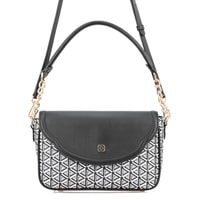 Plante Siyah Kadın Monogram Omuz Çantası