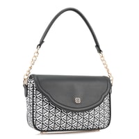 Plante Siyah Kadın Monogram Omuz Çantası