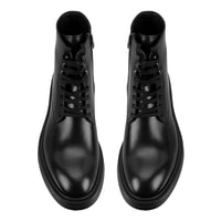 Poar Siyah Erkek Deri Bot