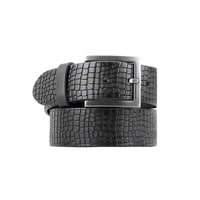 Pomme Siyah Erkek Spor Deri Kemer