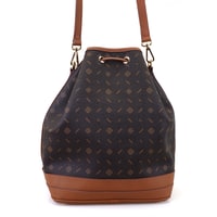 Prestige Kahve Kadın Monogram Omuz Çantası