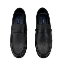 Rahel Siyah Erkek Günlük Deri Ayakkabı