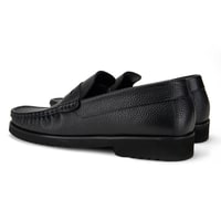 Rahel Siyah Erkek Günlük Deri Ayakkabı