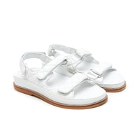 Reese Beyaz Kadın Deri Sandalet