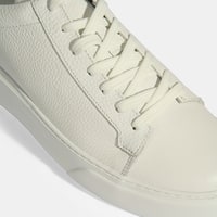 Reminya Beyaz Erkek Deri Bağcıklı Günlük Ayakkabı