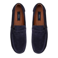 Renfred Lacivert Erkek Süet Deri Günlük Ayakkabı