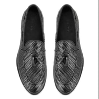 Ronald Siyah Erkek Deri Loafer