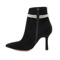Rouxe Siyah Kadın Topuklu Bot