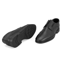 Sammy Siyah Erkek Deri Klasik Ayakkabı