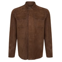 Saverio Erkek Süet Deri Gömlek