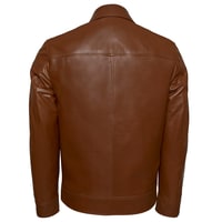 Sergio Erkek Çift Taraflı Deri Mont