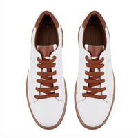 Seth Beyaz Erkek Deri Spor Ayakkabı