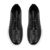 Sheldon Siyah Erkek Deri Spor Ayakkabı