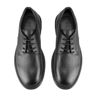 Siella Siyah Erkek Günlük Deri Ayakkabı