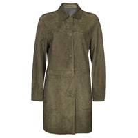 Simonetta Kadın Çift Taraflı Deri Pardösü