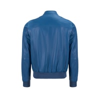 Sionan Erkek Kapüşonlu Deri Ceket