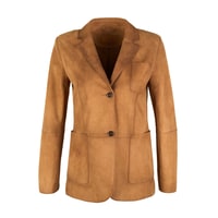 Sitara Taba Kadın Süet Blazer Ceket