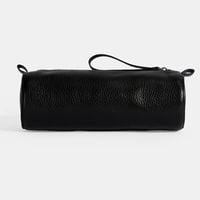 Siyah Deri Kalemlik/Tıraş/Makyaj Çantası