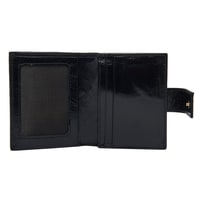 Siyah Opulent Kadın Deri Cüzdan