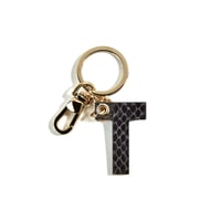 T Harfi Deri Anahtarlık