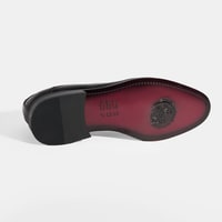 Therese Siyah Erkek Bağcıklı Rugan Klasik Ayakkabı