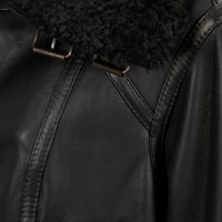 Tinora Siyah Kürk Ceket